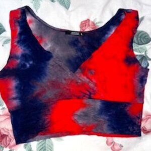 Multi color crop top